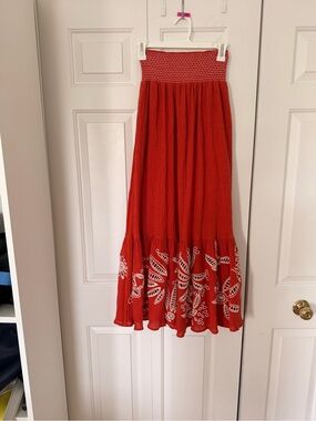 WRAP London Embroidered Skirt